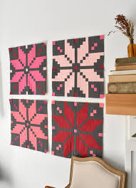 This star may also be known by many names variable star, texas star, star of the west, henry of the west. Knitted Star Quilt My Pink Purple Version Quilts Star Quilt Traditional Quilts