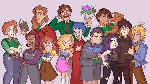 Stardew Valley Art The Bachelors Bachelorettes Of Pelican Town Alooshaart In 2020 Stardew Valley Valley Fan Art