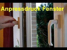 Anpressdruck Beim Fenster Einstellen Anleitung Fenster Einstellen Fenster Haus Reparatur
