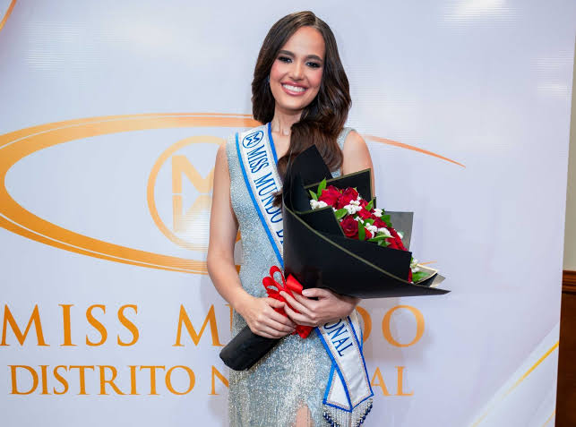 Mayra Delgado, candidata del Distrito Nacional en Miss Mundo Dominicana 2024