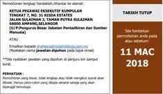 Iklan kerja kosong terkini, kerja kosong kerajaan dan swasta 2020. Sadiq Jamaluddin Sadiqjamaluddin Profile Pinterest