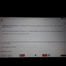 Let's explore each of the above steps in more detail. Answered Modeling With Mathematics A Recording Bartleby