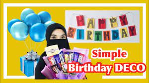 Sambutan hari jadi atau ulang tahun kelahiran, merupakan antara hari yang paling indah di dunia. Simple Birthday Decoration Suprise Birthday For Husband Birthday Party Hiasan Deko Harijadi Youtube