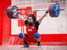 The two competition lifts in order are the snatch and the clean and jerk. Weightlifting Tips Get Better At Weightlifting To Get Better At Lifting Weights Gq