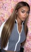 Mixed Girl Curly Hair Highlights