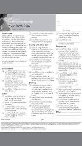 Downloadable Birth Plan Template Free Editable Sweet And Spicy Bacon Wrapped Chicken Tenders Birth Plan Template Birth Plan Natural Birthing Plan