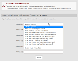 Google no longer creates security questions & answers, but if your. Citi Secure Email Center Notice Password Recover Questions