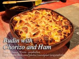 Budin With Chorizo And Ham Recipe Recipes Pochero Recipe Ham Recipes