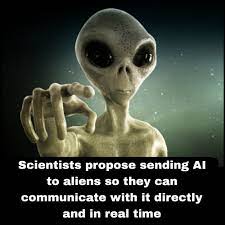 Scientists recently sent a message to potential aliens using AI. This  message includes information about Earth, humans, and our science, and it's  designed for an alien AI to understand. The goal is