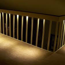 When building your outdoor stairs, consider adding recessed lights that will illuminate the step for safety and style. Led Lights For Stairs Kit Recessed Indoor Stair Lighting