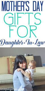 Find gift ideas ranging from jewelry to food. 20 Mother S Day Gifts For A Daughter In Law Unique Gifter