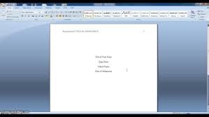 Apa is the official publication style of the american psychological association which has created a set of. How To Format Your Essay In Apa Style Youtube