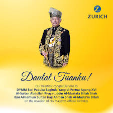 Sultan pahang dipilih agong ke 16 sultan nazrin kekal timbalan. Zurich Wishing His Majesty Yang Di Pertuan Agong Xvi Facebook