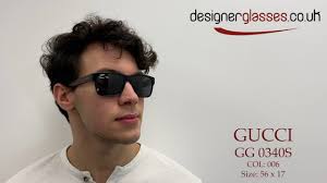 GUCCI GG 0340S GG0340S SUNGLASSES