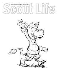 Apple starts with a coloring page. Download A Scout Life Coloring Book Scout Life Magazine
