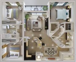 Denah Desain Rumah 3 Kamar Minimalis Dan Mendetail Ibnu Desain Rumah Rumah Minimalis Rumah