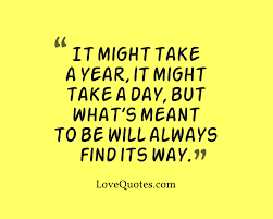 What S Meant To Be Love Quotes