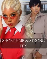 medlincouturecollection 的強力裝備總是帶來那鋒利、結構化的審美,讓女士們擁有buff的造型。  這是@nancyisimeofficial 和@liquorose 如何用短髮造型。 我們都知道