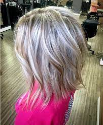 Ash Blonde Lob Hair Styles Blonde Hair Short Hair Styles
