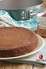 Pan Di Spagna Al Cacao Annamaria Tra Forno E Fornelli Ricetta Ricette Dolci Cibo Delizioso