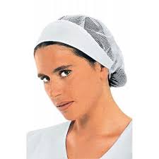 Cuffia Donna Pizzo Sangallo Bianco Taglia Unica