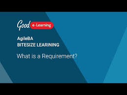 Agileba What Is A Requirement Agile Business Analyst Youtube