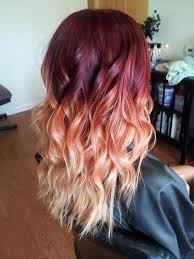 Here you'll find brilliant browns, bright blondes, radiant reds. Dip Dye Hair Ombre Hair Blonde Red Ombre Hair Hair Styles