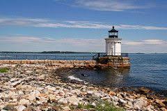 Portland Breakwater Lighthouse Maine Maine Lighthouses Lighthouse Maine