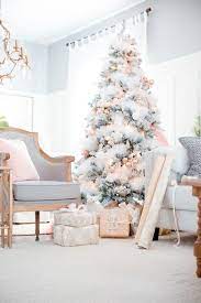 9 Dreamy Pink Christmas Tree Decor Ideas Copper Christmas Rose Gold Christmas Beautiful Christmas