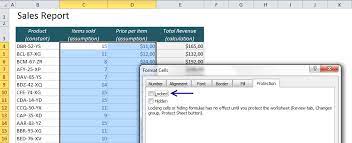 How To Protect Cells In Excel | Easy-Excel.com