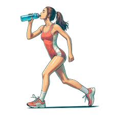 Spor Egzersizlerinden Sonra şişeden Su Içen Sporcu Kız, Içme Suyu Sporu  Yapan Kız, Içme Suyu, Uygun PNG Resim Şeffaf ve çizimi Ücretsiz  İndirilebilir