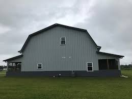 All guests are provided with bedding and towels. Gambrel Post Frame Home Walters Buildings
