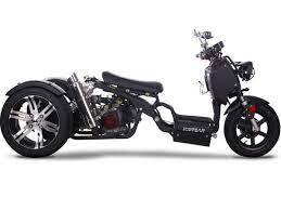The ruckus left one person with a sprained wrist quit creating. Icebear Trike Pst150 19n 150cc Street Legal Honda Ruckus Clone Blackjack Mopeds Scooters