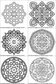 Simple Easy Mandala Simple Mandala Mandala Coloring Pages Henna Tattoo Designs Simple