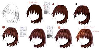 If You Have Any Questions Send Me A Note Or Contact Me On Facebook Nbsp Watch Me For More Tutorials Brushes Unfin Anime Hair Hair Tutorial How To Draw Hair