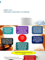 M e m u t u s k a n: Undang 99 Perak