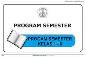 Maybe you would like to learn more about one of these? Download Program Semester 1 Kelas 1 6 Sd Sekolahdasar Net