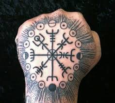 Vegvisir Viking Compass Tattoo Compass Tattoo Viking Tattoos