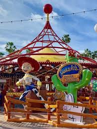 Disney California Adventure S Pixar Pier Unveils Jessie S Critter Carousel Allears Net Disneyland Attractions Disneyland Park Disney California Adventure