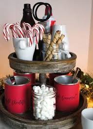 Hot Chocolate Station Diy Hot Chocolate Christmas Fun Christmas Decor Diy