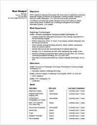 Mention the job (or kind of job) you're applying for (or looking for) Radiographer Resume Sample Monster Com