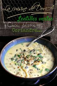 Soupe De Lentilles Vertes Et Chou Blanc Au Curry Vert Et Epices La Cuisine De Doria En 2020 Chou Blanc Curry Vert Cuisine