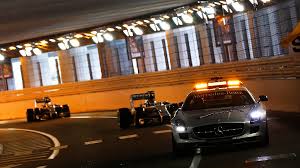 News, video, results, photos, circuit guide and more about the monaco grand prix in monte carlo with sky sports f1. Edge Of Darkness The Safety Car Leads Mercedes During The Monaco Gp
