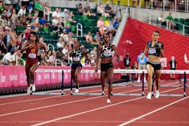 Sydney mclaughlin beat her own world. Sydney Mclaughlin And Dalilah Muhammad Duel In The 400 Meter Hurdles Zordo News