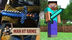 1 obtaining 1.1 natural generation 1.2 breaking 2 usage 2.1 smelting ingredient 2.2 note blocks 3 sounds 3.1 diamond ore 3.2 deepslate diamond ore 4 data values 4.1 id 5 history 6 issues 7 trivia. Blacksmith Forges Minecraft Diamond Sword From Steel Cnet