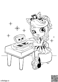 If you like car you'll love the car coloring page on our website. Shoppies Melodine And Dreamy Bear Coloring Pages Shopkins Coloring Pages Colorings Cc