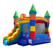 Pogo Inflatable Bounce House with Inflatable Water Slide for Kids, Backyard  Commercial Castle Outdoor Playhouse Bouncer with Water Slide, Includes ...