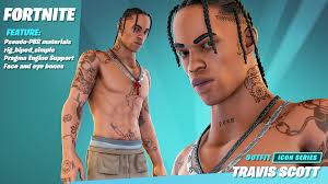 Travis scott action figure fortnite 12 action figure duo set on hand limited. Steam Workshop Fortnite Travis Scott Pbr Materials