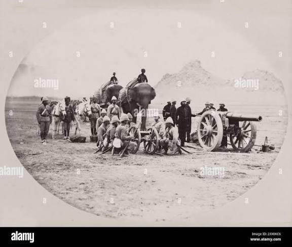 British elephant battery hi-res stock photography and images - Alamy