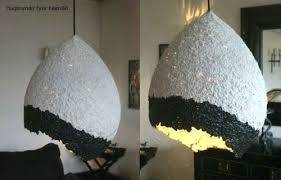 With a low weight, it can be placed on any cables with a light, a piece of art for today life. Balloon And Paper Mache Lamp Diy Howto Doityourself Diyrefashion Make A Lamp Paper Mache Diy Paper